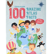 image //www.c...100 AMAZING ATLAS FACTS STICKERS Paperback N/A