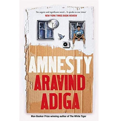 imagThe Amnesty: Man Booker Award:winning Author of The White Tiger Paperback Adiga Aravind Amnesty, Books, BOOKS5, December Book Sale, Fiction, General And Literary Fiction, WBD2025 crossword.in