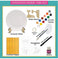 imag2Kalakaram Paint Your Own Pichwai Art on a Plate Painting kit | Buy Painting Set/Kit for Kids 10 Year Old | Craft DIY Educational Kit for Kids | Best Gift for Boys and Girls| Traditional Painting Kits