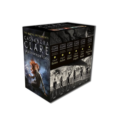 imagMortal Instruments 6 Copy Slipcase Paperback Cassandra Clare Books, BOOKS5, December Book Sale, Kids Books, Non Discounted Products, WBD2025, Young Adult Fiction crossword.in