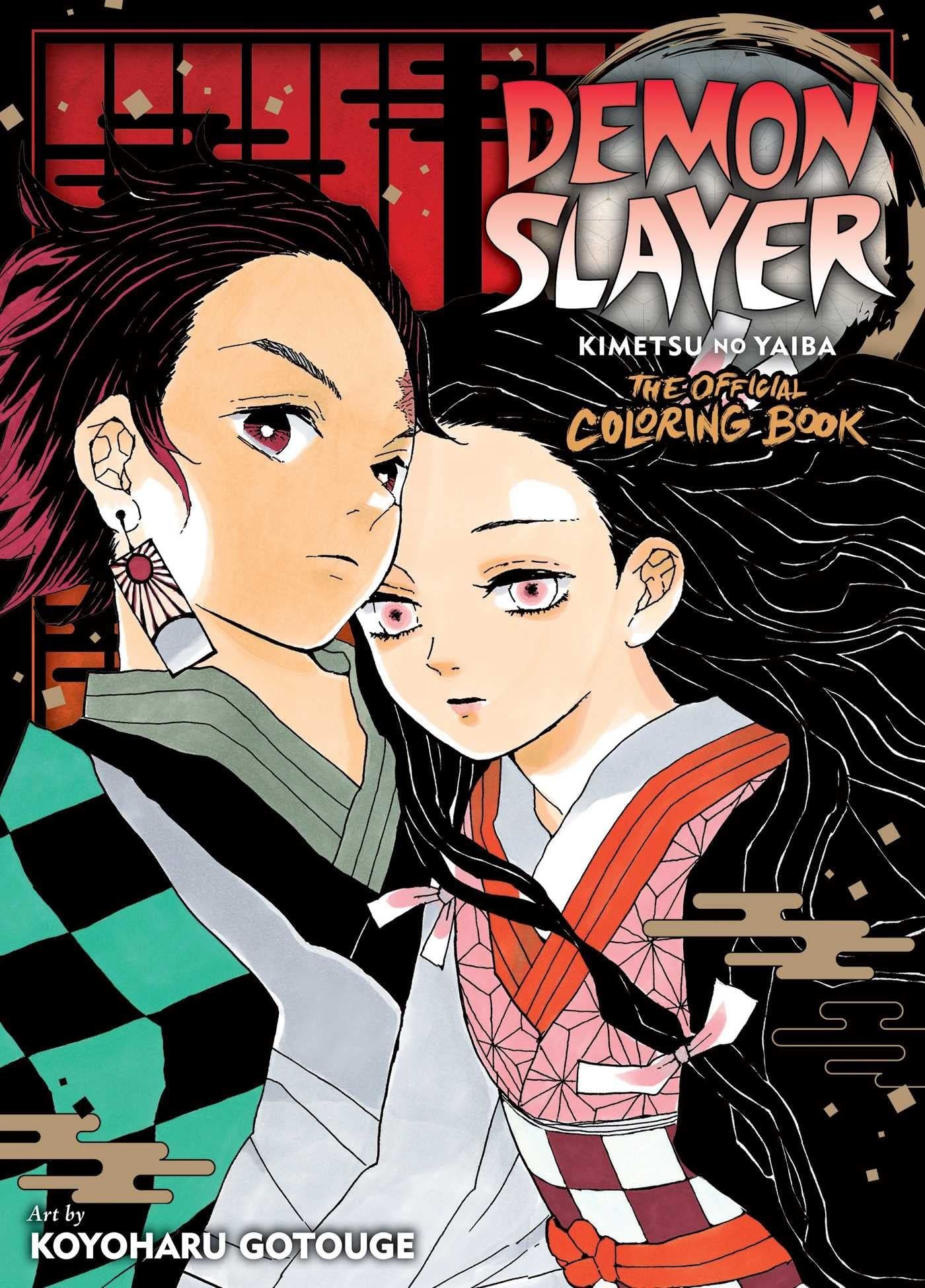 Demon Slayer Manga Ch 1 Demon Slayer: The Official Coloring Book (Demon Slayer: Kimetsu no Yai –  Crossword.in