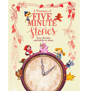 image //www.c...A Treasury of Five Minute Stories : Collection of Fables and Well:Loved Fairy Tales Stories : For 8 to 10 Year Old Parragon