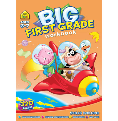 imagActivity Book : Big First Grade Activity Workbook Ages 6:7 1st Grade Paperback Om Books Editorial Team