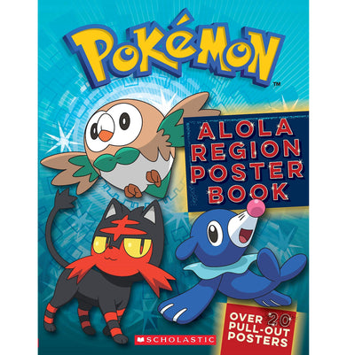 imagAlola Region Poster Book Pokémon Scholastic