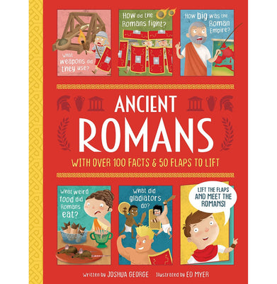 imagAncient Romans : Interactive History Book for Kids Hardcover George Joshua and Myer Ed