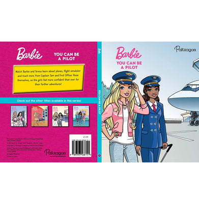 imagBarbie You Can Be A Pilot : Storybook For Kids : Young Barbie Fans : For 8 to 10 Year Olds Parragon
