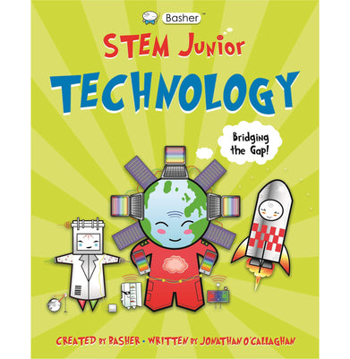 imagBasher STEM Junior: Technology: Cars Cogs Carousels and Other Things That Spin Paperback Jonathan O'Callaghan Simon Basher