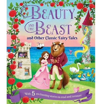 imagBeauty and the Beast and Other Classic Fairy Tales Young Story Time 4 Hardcover