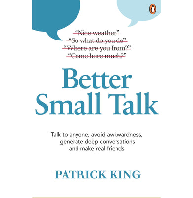 imagBetter Small Talk Paperback King Patrick