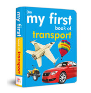 image //www.c...Board Book : My First Book of Transport Padded Board Book My First Board Books Board book Om Books Editorial Team