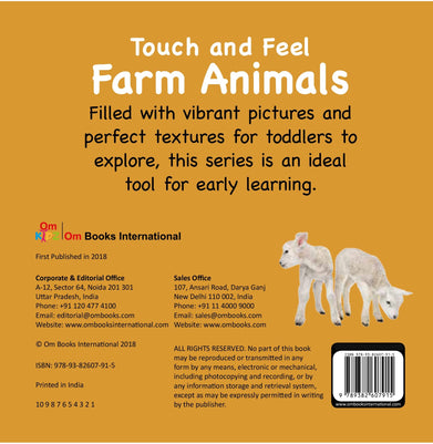 imagBoard Book:Touch and Feel: Farm Animals Board book Om Books Editorial Team