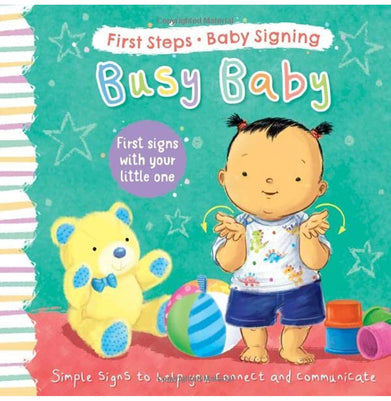 imagBusy Baby: First Signs With Your Little One First Steps Baby Signing Board book Giles Sophie and Hewitt Angela