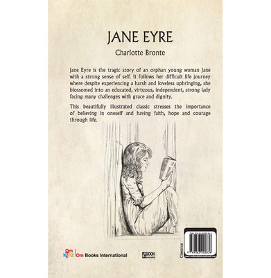 imagChildren Classics : Jane Eyre : Illustrated Abridged Classics with Practice Questions Om Illustrated Classics for Kids Hardcover Charlotte Bronte