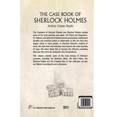 imagChildren Classics : The Case Book of Sherlock Homes : Illustrated Abridged Classics with Practice Questions Om Illustrated Classics for Kids Hardcover Arthur Conan Doyle