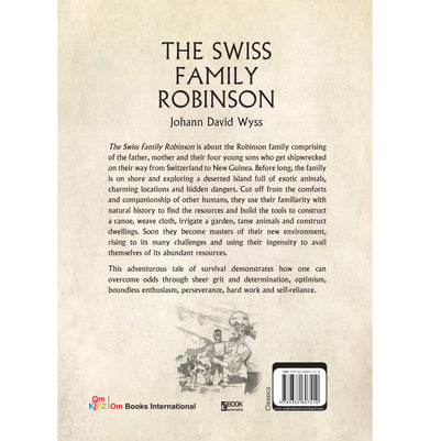 imagChildren Classics : The Swiss Family Robinson : Illustrated Abridged Classics with Practice Questions Om Illustrated Classics for Kids Hardcover Johann David Wyss