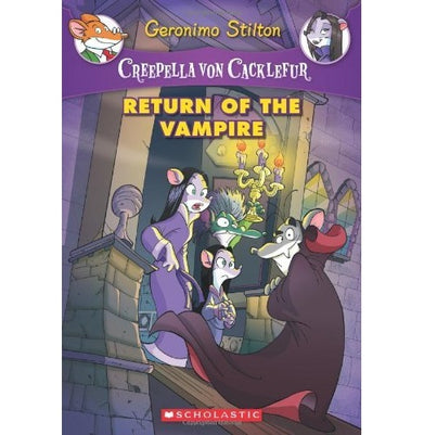 imagCREEPELLA VON CACKLEFUR#04 RETURN OF THE VAMPIRE Paperback GERONIMO STILTON GERONIMO STILTON