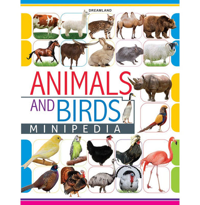 imagAnimals and Birds Minipedia for Kids Age 5:15 years Paperback Dreamland Publications Paperback Dreamland Publications