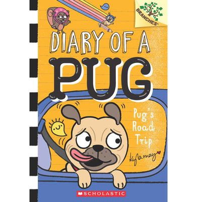 imagDiary of a Pug #7: Pugs Road Trip A Branches Book Kyla May