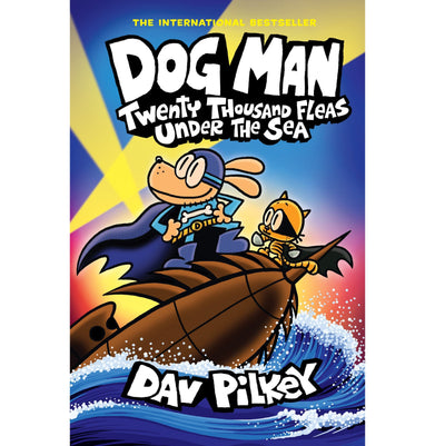 imagDog Man: Twenty Thousand Fleas Under the Sea: A Graphic Novel Dog Man #11 : From the Creator of Cap Dav Pilkey Dav Pilkey