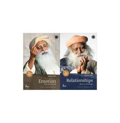 imagEmotion & Relationships 2 Books in 1 Paperback Sadhguru