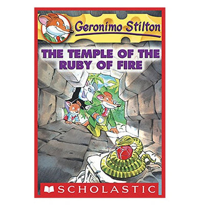 imagGERONIMO STILTON #14 THE TEMPLE OF THE RUBY OF FIRE STILTON GERONIMO