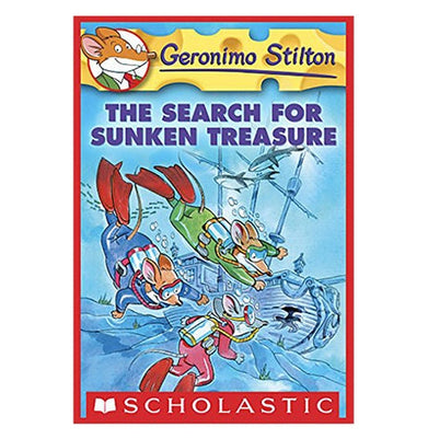 imagGERONIMO STILTON #25 THE SEARCH FOR SUKEN TREASURE Paperback STILTON GERONIMO