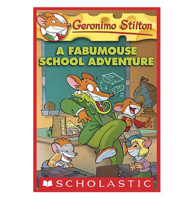 imagGERONIMO STILTON # 38 A FABUMOUSE SCHOOL ADVENTURE STILTON GERONIMO 9-12 Years, Books, BOOKS5, December Book Sale, Geronimo Stilton # 38:A Fabumouse School Adventure, Kids Books, Kids Fiction, Non Discounted Products, WBD2025 crossword.in