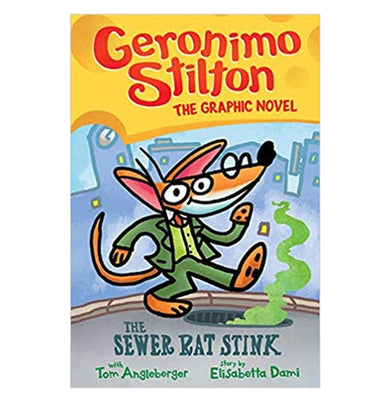 imagGeronimo Stilton Graphic Novel #1: The Sewer Rat Stink GERONIMO STILTON 9-12 Years, Books, BOOKS5, December Book Sale, Geronimo Stilton Graphic Novel: The Sewer Rat Stink, Kids Books, Kids Fiction, Non Discounted Products, WBD2025 crossword.in