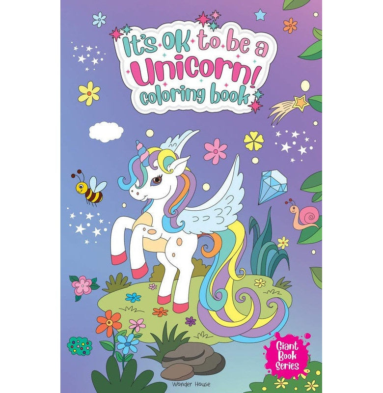Its Ok To Be A Unicorn Coloring Book | Crossword.in