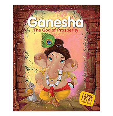 imagLarge Print: Ganesha The God of Prosperity:Indian Mythology Hardcover Om Books Editorial Team