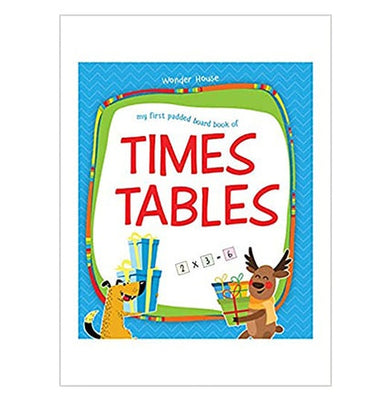 imagMy First Padded Board Books of Times Table: Multiplication Tables From 1 : 20 Board book Wonder House Books
