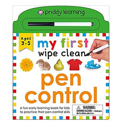 imagMy First Wipe Clean Pen Control Paperback Roger Priddy