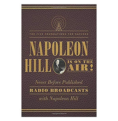 imagNapoleon Hill is On The Air!: The Five Foundations For Success Books, BOOKS5, December Book Sale, Napoleon Hill is On The Air!: The Five Foundations For Success, Non Discounted Products, Non Fiction, Self Improvement, WBD2025 crossword.in