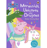 image //www.c...Peppa Pig: Mermaids, Unicorns & Dragons Sticker Activity Book 3-5 Years, Books, BOOKS5, December Book Sale, Early Learning, Kids Books, Non Discounted Products, Peppa Pig: Mermaids, Unicorns & Dragons Sticker Activity Book, WBD2025 crossword.in
