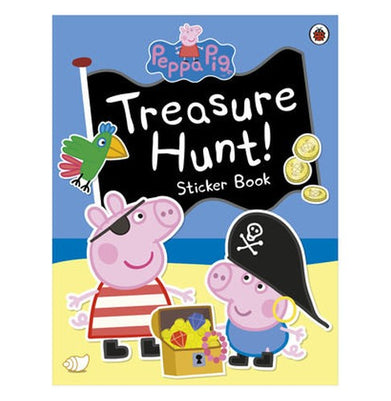 imagPeppa Pig: Treasure Hunt! Sticker Book Paperback Peppa Pig 3-5 Years, Books, BOOKS5, Child Mythology, December Book Sale, Kids Books, Non Discounted Products, Peppa Pig: Treasure Hunt! Sticker Book, WBD2025 crossword.in