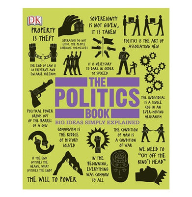 imagPolitics Book Big Ideas Hardcover DK Books, BOOKS5, December Book Sale, Non Discounted Products, Non Fiction, Social Studies & Education, The Politics Book: Big Ideas Simply Explained, WBD2025 crossword.in