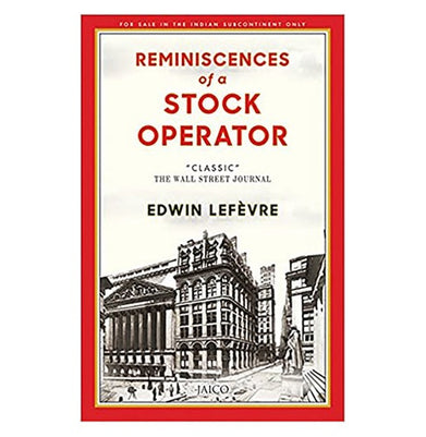 imagReminiscences of a Stock Operator Paperback Edwin Lefèvre