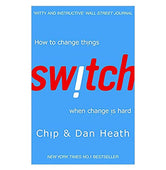 image //www.c...Switch L Paperback Dan Heath Chip Heath Books, BOOKS5, Business & Management, December Book Sale, Entrepreneurship & Management, Non Discounted Products, Switch: How To Change Things When Change is Hard, WBD2025 crossword.in