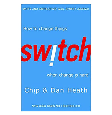 imagSwitch L Paperback Dan Heath Chip Heath Books, BOOKS5, Business & Management, December Book Sale, Entrepreneurship & Management, Non Discounted Products, Switch: How To Change Things When Change is Hard, WBD2025 crossword.in