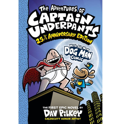 imagThe Adventures of Captain Underpants Now With a Dog Man Comic! Dav Pilkey