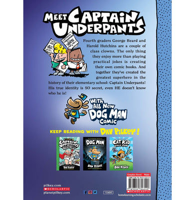 imagThe Adventures of Captain Underpants Now With a Dog Man Comic! Dav Pilkey