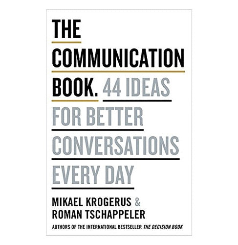 Roman Approach Communication Buy The Communication Book By Mikael Krogerus - Paperback - Self ...