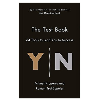 imagTHE TEST BOOK Hardcover Krogerus Mikael and Tschäppeler Roman
