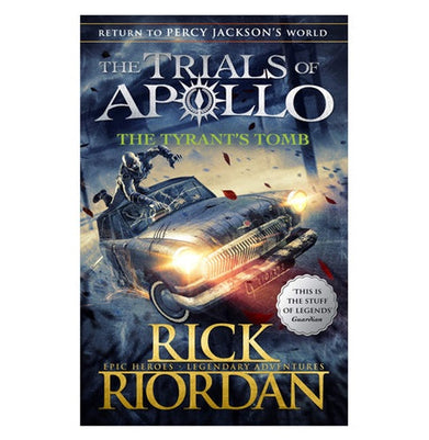 imagThe Tyrant's Tomb The Trials of Apollo Book 4 Paperback Rick Riordan