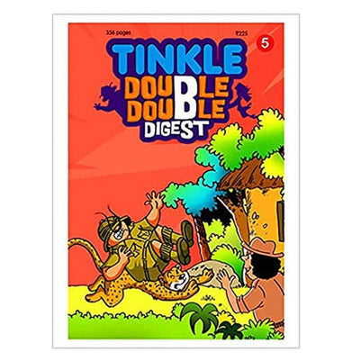imagTinkle Double Double Digest No. 05 : Comic Book for Kids Ages 3+ : Fun Stories for Kids 5:10 Years : Indian Comics Collection : Tinkle Digest Series : Educational and Entertaining Stories Shriya Ghate