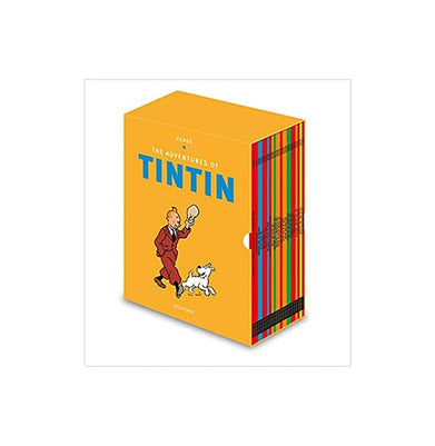 imagTintin Paperback Boxed Set 23 Titles Paperback Hergé