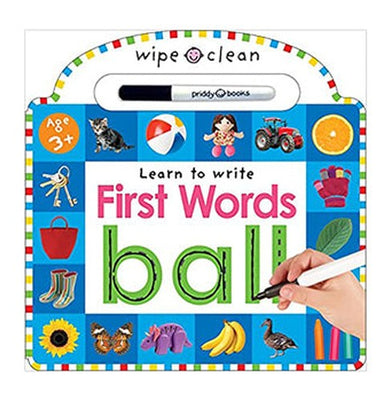 imagWipe Clean: First Words Board book Priddy Roger