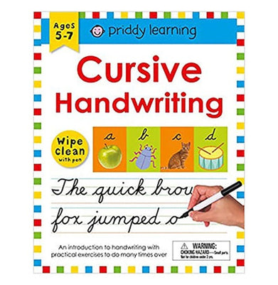 imagWipe Clean Workbook: Cursive Handwriting Spiral:bound ROGER PRIDDY