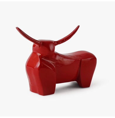 imagAbstract Bison - Red -Cd1021-1