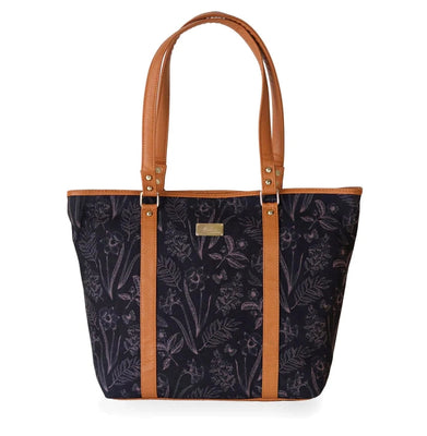 imagBlack Blossoms Tote Bag